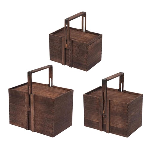Wooden storage case tea - wooden,