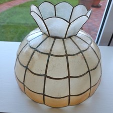 Vintage Capiz Shell light