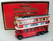 Matchbox Models Y10 "1931 AEC Trolley Bus - Diddler" + COA Original & Boxed