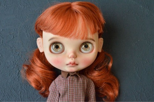 Custom blythe doll artist made - blythe,
