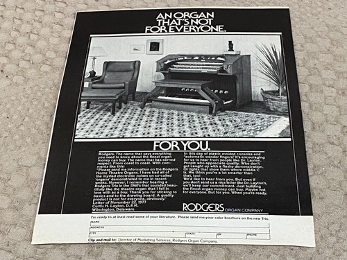 Keyboard organ advert - keyboard,