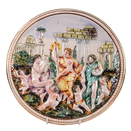 Capodimonte italy pottery gods - capodimonte,