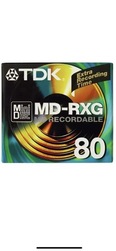 Tdk rxg 80digital - md-rxg, audio
