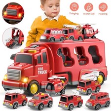 Fire Truck Toys Kids Fire
