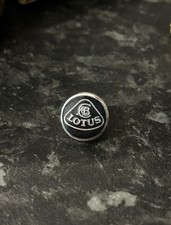Lotus Lapel Collectible Pin Badge - Black & Silver *RARE*