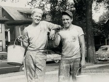 Vintage Photo Handsome Men