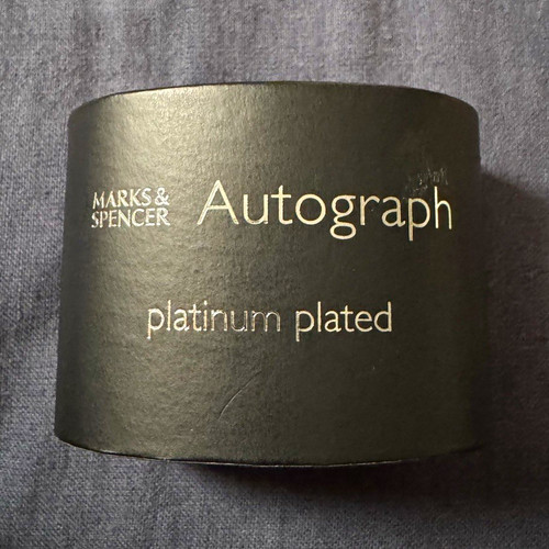Autograph platinum plated - m&s,