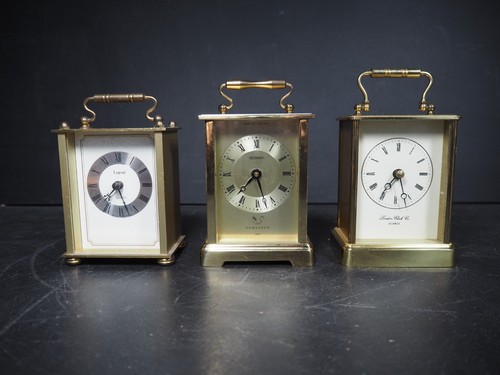 Vintage brass carriage - x,