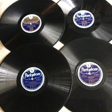 COUNT BASIE - 4 PARLOPHONE 78s