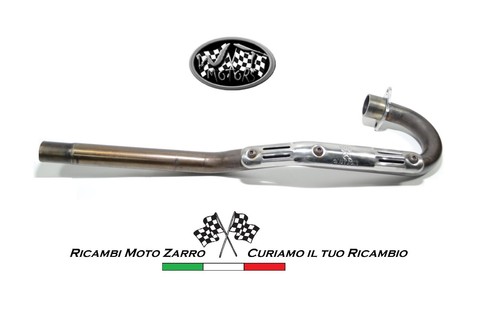 Exhaust curve muffler manifold