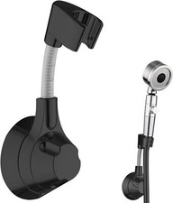 Shower Head Holder Adjustable Shower Bracket 360° Angle Bathroom Wall Mount x 1