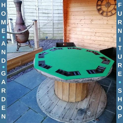 Poker table players foldable - table, 8