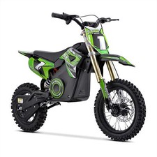 FunBikes MXR 1000w 36v Electric Motorbike 12/10 65cm Green Kids Dirt Bike