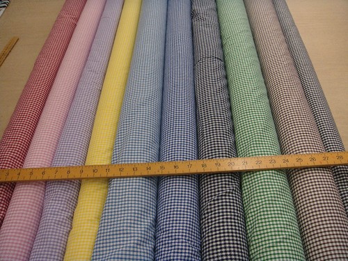 Nhs poly cotton - poly-cotton, gingham