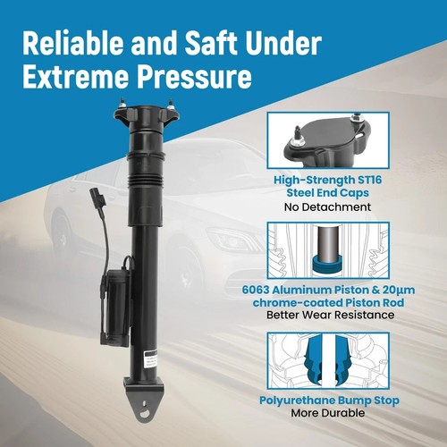 Rear air suspension shock - air,