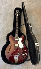 Epiphone 1983 riviera wine red