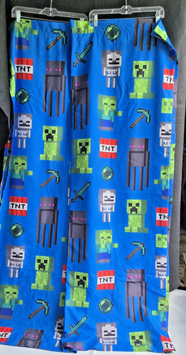 Lot minecraft curtains - -, curtains-