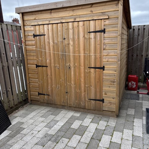 7x7 wooden garden - 7x7, double