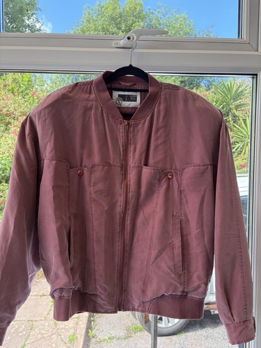 Vintage 100 silk bomber - 100%,