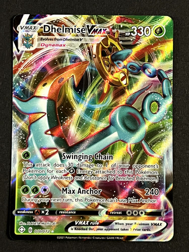 Pokemon tcg dhelmise vmax - pokemon,