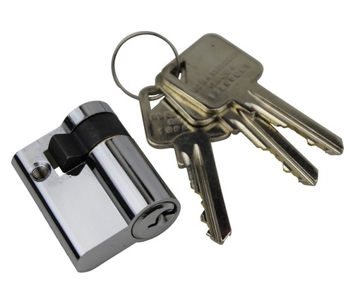 Garage door lock - cylinder, 40mm