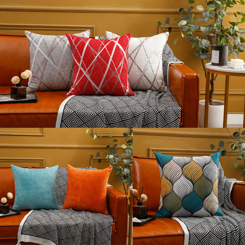 Luxurious chenille cushion - luxurious,