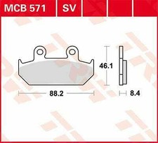 Honda CBR 1000 F 1987-1988 TRW