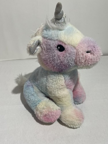 Unicorn soft toy rainbow - toy,