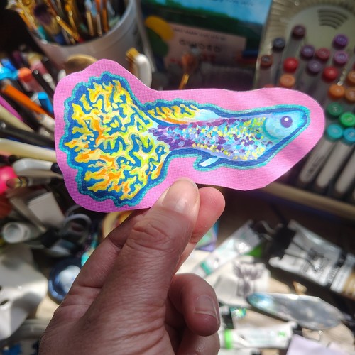 Ooak hand painted - ooak, sticker