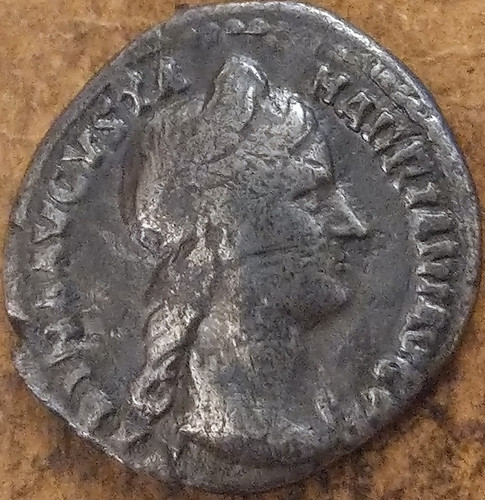 Roman coin silver - roman,