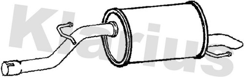 Klarius gm799c muffler - klarius,