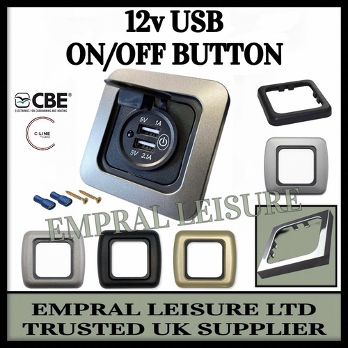 12v cbe line - double, usb