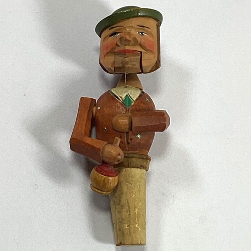 Vintage hand carved wood - vintage,