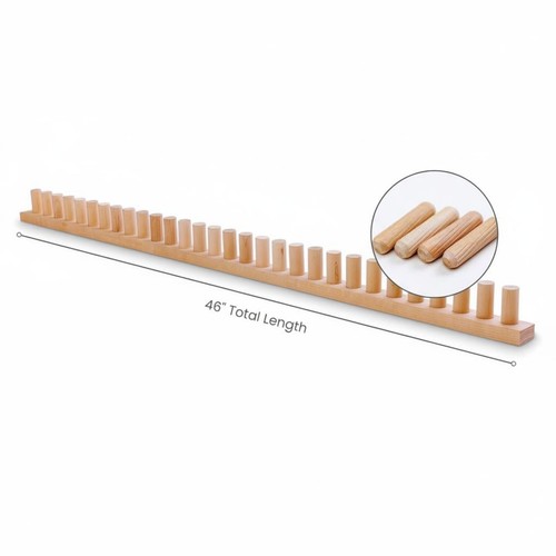 Wooden weaving loom - wooden,