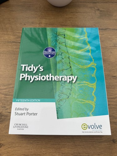 Tidy physiotherapy book 15th - tidy's,