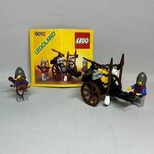 Vintage LEGO Castle Set 6012 Siege Cart COMPLETE with Instructions NO BOX