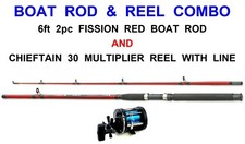 1 FLADEN 6ft 2pc RED BOAT