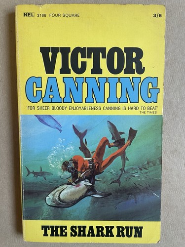 Victor canning the - shark, run