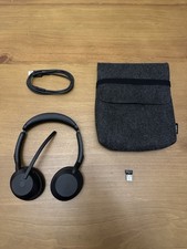 Jabra Evolve2 55 Stereo Wireless Bluetooth Headset Black (USB-A) ✅