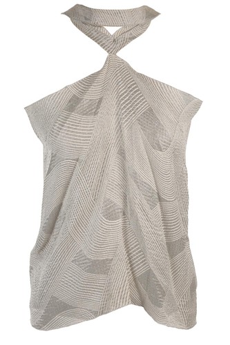 Roland mouret grey top 6 - top, uk