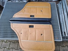 Opel Rekord E Commodore C 4-trg. Rear Door Panel Set Beige/Black