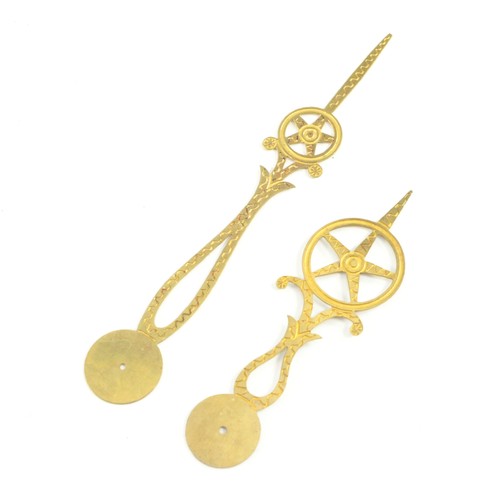 Grandfather brass clock hands - grandfather,