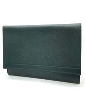 Authentic Louis Vuitton Taiga Line Green Volga M30204 Briefcase Business Bag