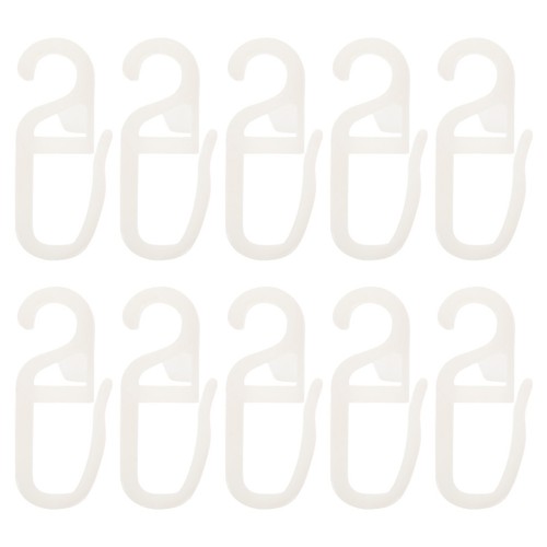 10pcs curtain track hooks - 10pcs,
