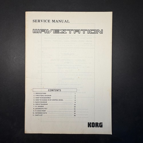 Vintage korg wavestation - vintage,