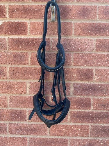 Kate negus bridle black - kate, black/brass