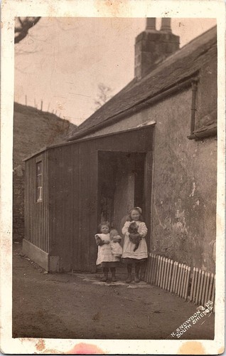 Rppc postcard children with - rppc,
