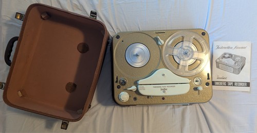 Vintage tandberg model - model, reel