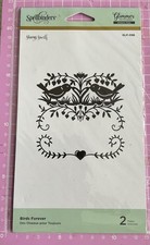 Glimmer Birds Forever Hot Foil Plates/dies