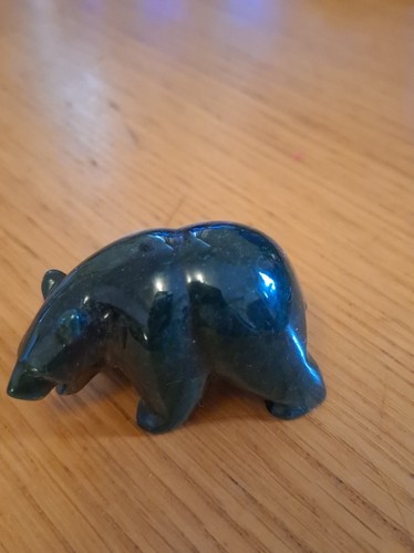 Jade bear ornament canadian - jade,
